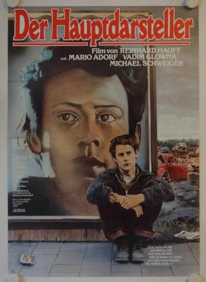 Der Hauptdarsteller original release german movie poster